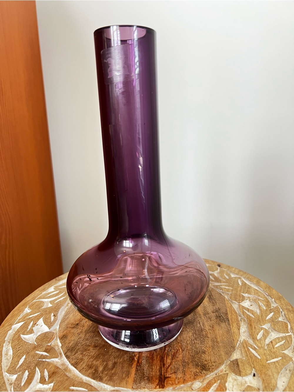 Marquis By Waterford Purple Glass Vase - Marquis By Waterford